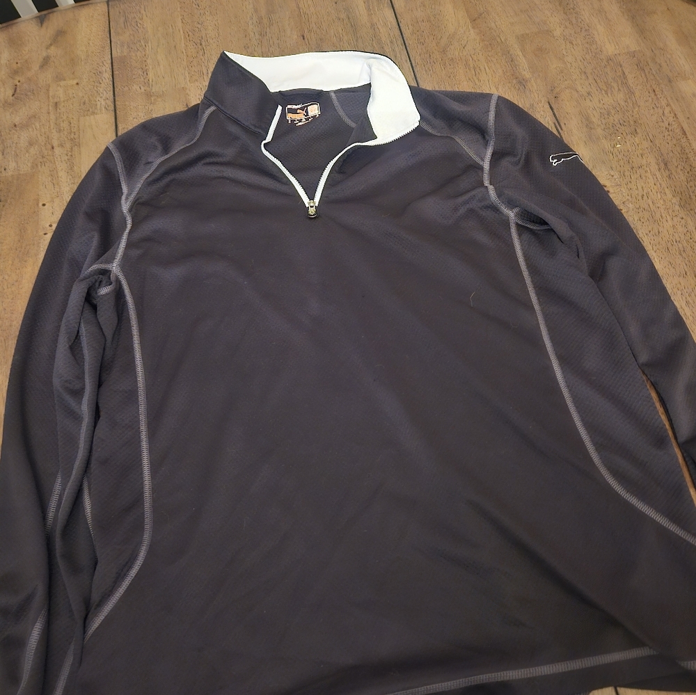Puma men's warm-up pull over